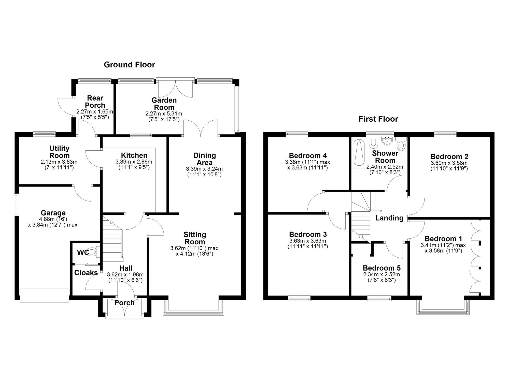 Floorplan of 4 bedroom Semi Detached House for sale, Chapel House Road, Newcastle upon Tyne, Tyne and Wear, NE5