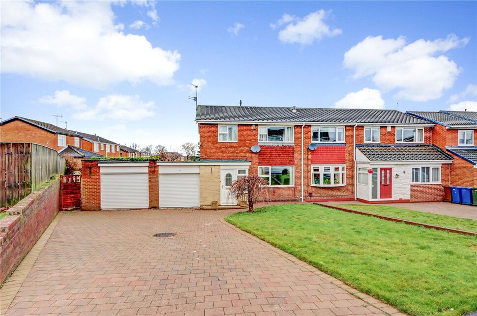 Main image of 3 bedroom Semi Detached House for sale, Jasmin Avenue, Newcastle upon Tyne, Tyne and Wear, NE5