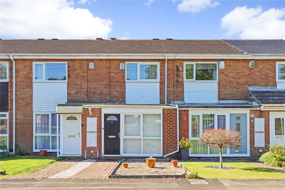 Main image of 2 bedroom Mid Terrace House for sale, Allerdean Close, Newcastle upon Tyne, Tyne and Wear, NE15