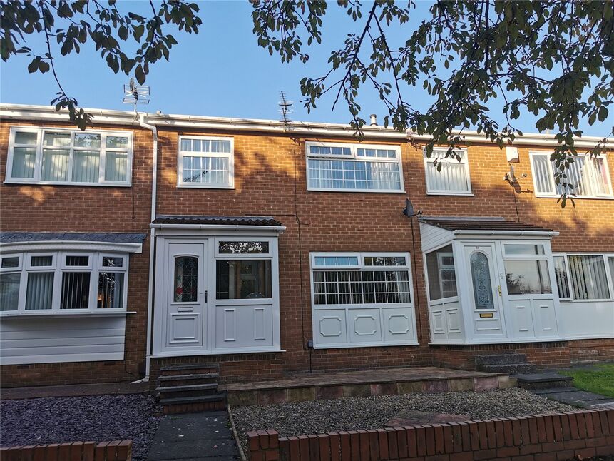 Main image of 3 bedroom Mid Terrace House for sale, Ormskirk Close, Newcastle upon Tyne, Tyne and Wear, NE15