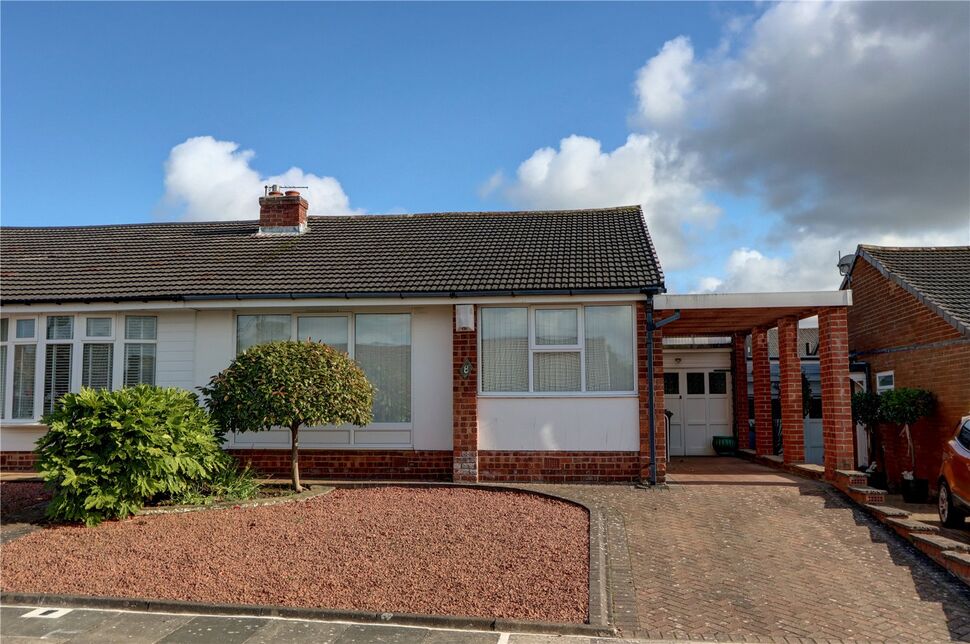 Main image of 2 bedroom Semi Detached Bungalow for sale, Chesham Gardens, Newcastle upon Tyne, Tyne and Wear, NE5