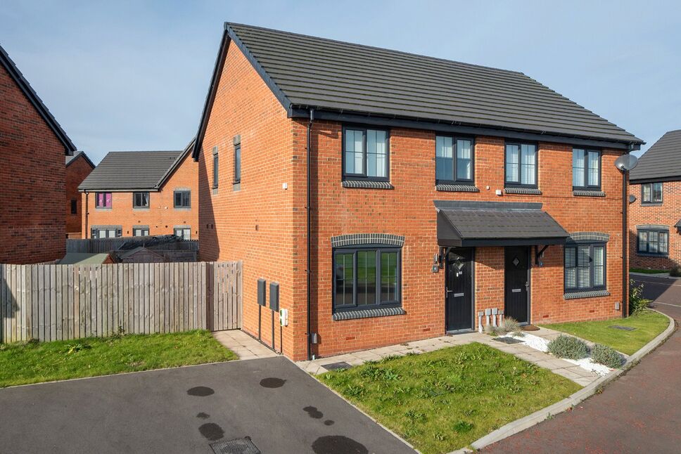 Main image of 3 bedroom Semi Detached House for sale, Sandpiper Crescent, Newcastle upon Tyne, Tyne and Wear, NE15