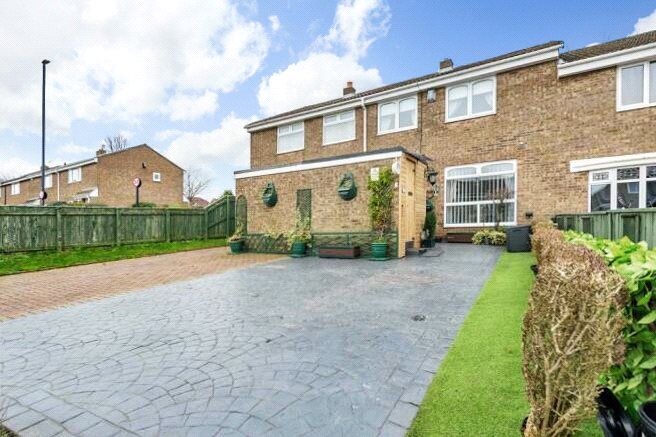 Main image of 3 bedroom Mid Terrace House for sale, Haggerston Crescent, Newcastle upon Tyne, Tyne and Wear, NE5