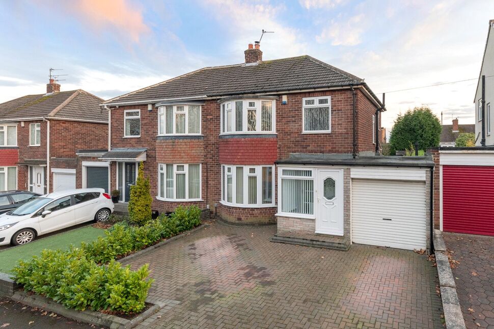 Main image of 3 bedroom Semi Detached House for sale, Wedmore Road, Newcastle upon Tyne, Tyne and Wear, NE5