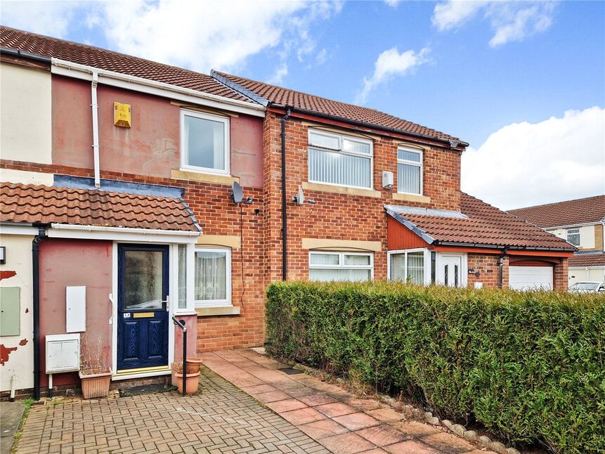 Main image of 2 bedroom Mid Terrace House for sale, Milecastle Court, Newcastle upon Tyne, Tyne and Wear, NE5