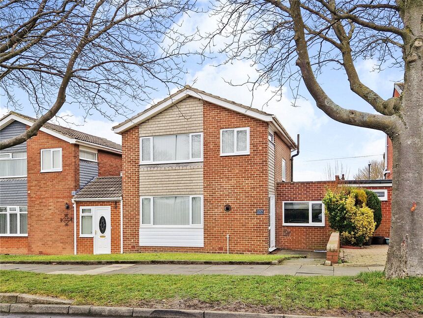 Main image of 3 bedroom Link Detached House for sale, Hillhead Parkway, Newcastle upon Tyne, Tyne and Wear, NE5