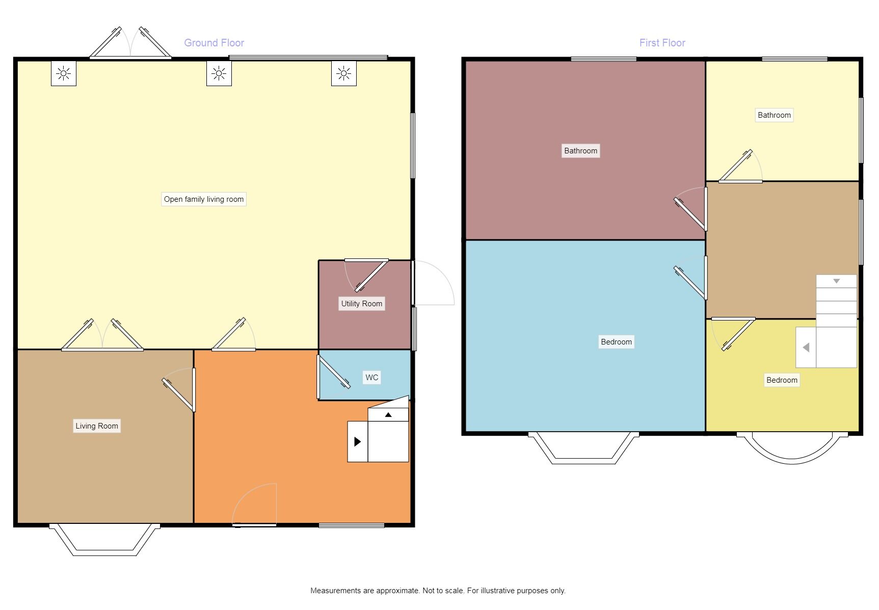 Floorplan of 3 bedroom Detached House to rent, Elvaston Road, Wollaton, Nottingham, NG8