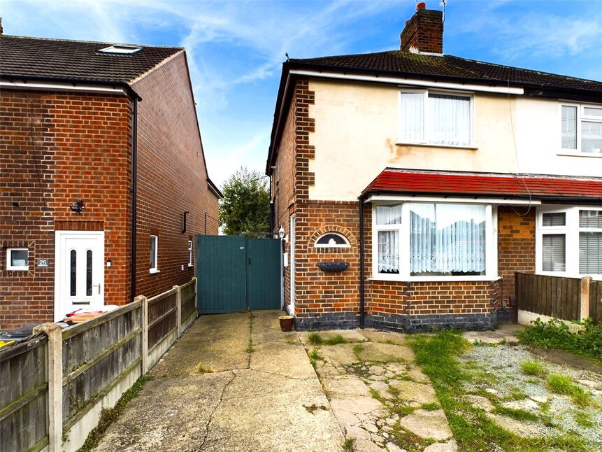 Main image of 2 bedroom Semi Detached House for sale, Baskin Lane, Chilwell, Nottinghamshire, NG9