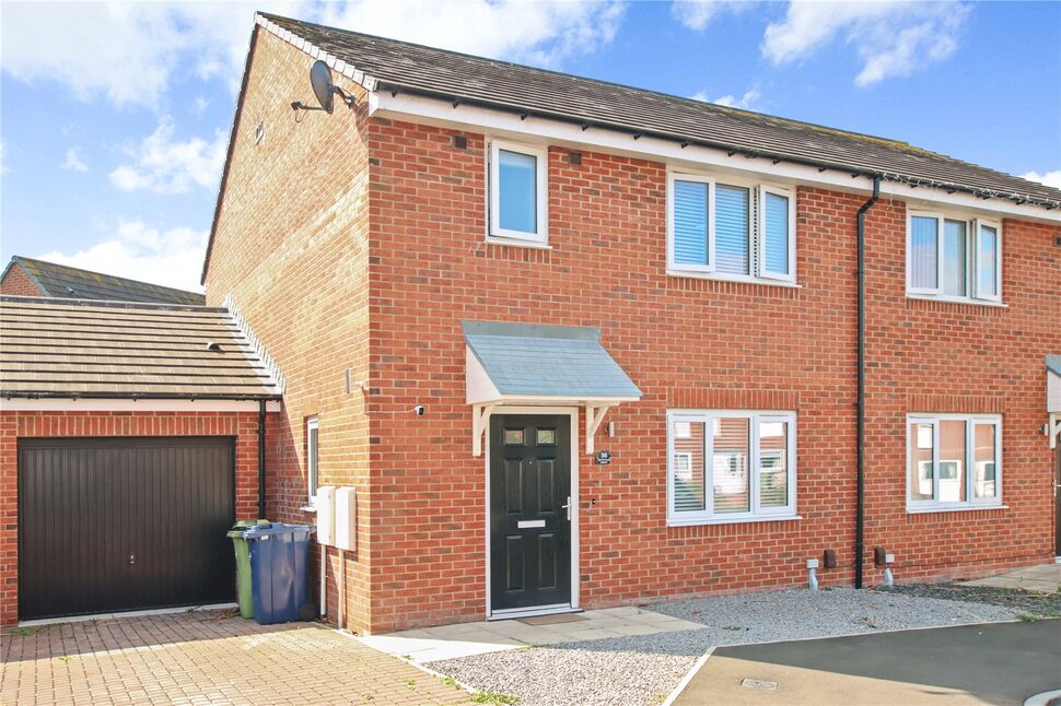 Main image of 3 bedroom Semi Detached House for sale, Newstead Court, Glebe, Washington, NE38