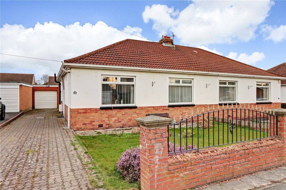 Main image of 2 bedroom Semi Detached Bungalow for sale, Golf Course Road, Houghton Le Spring, Tyne and Wear, DH4