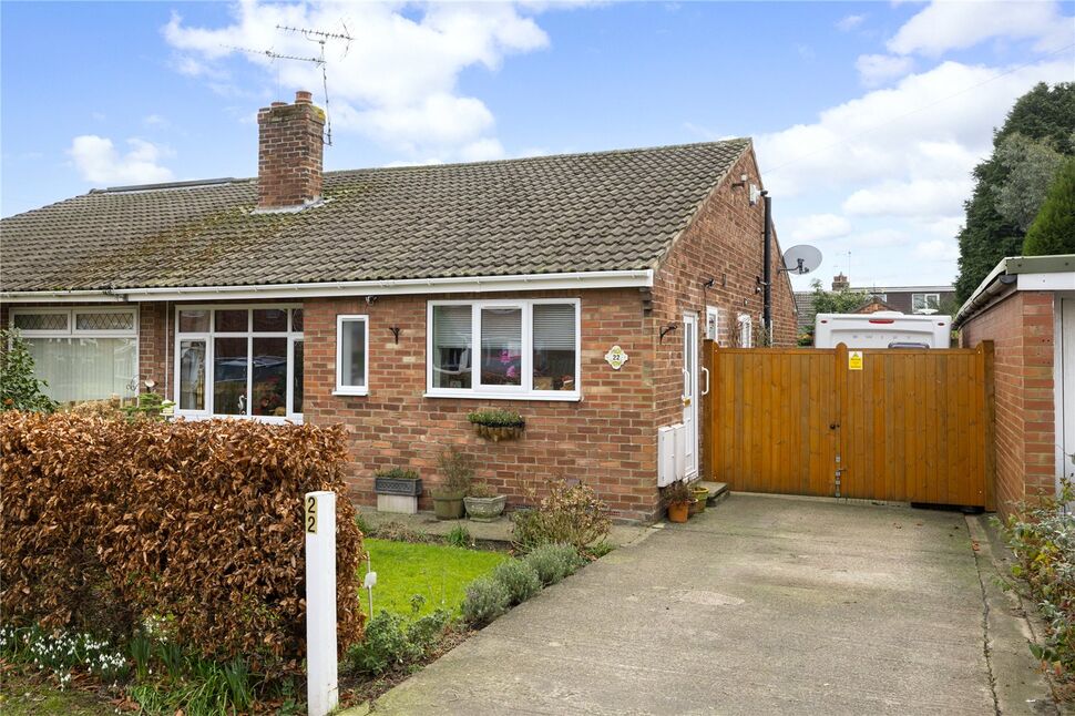 Main image of 2 bedroom Semi Detached Bungalow for sale, Northolme Drive, York, North Yorkshire, YO30