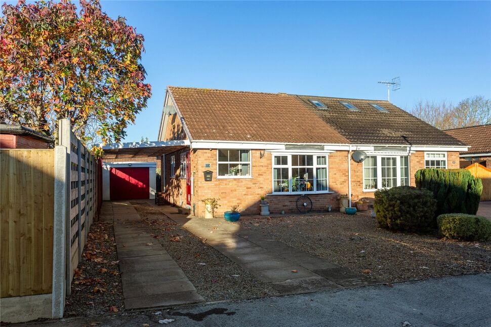 Main image of 2 bedroom Semi Detached Bungalow for sale, Knapton Close, Strensall, North Yorkshire, YO32