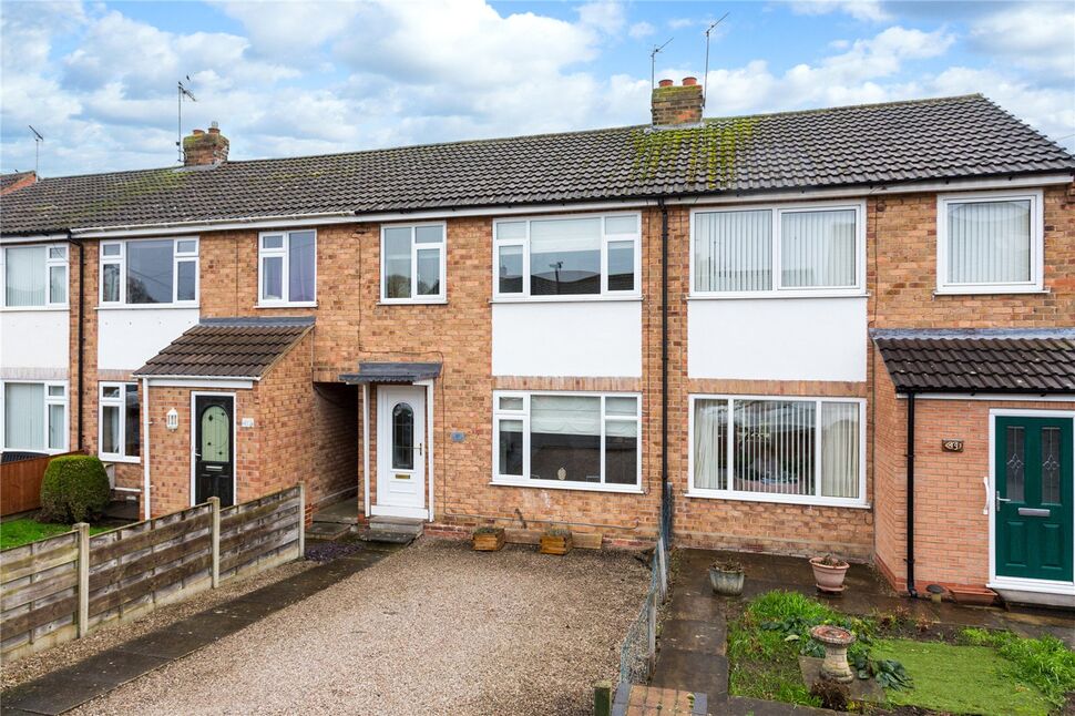 Main image of 3 bedroom Mid Terrace House for sale, Moorland Road, York, North Yorkshire, YO10