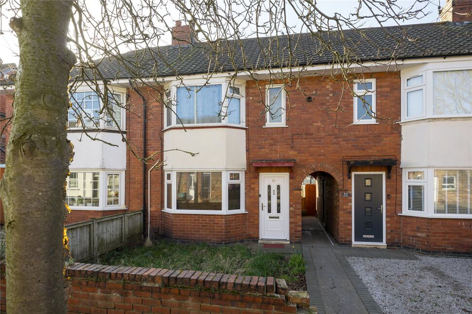 Main image of 3 bedroom Mid Terrace House for sale, Garfield Terrace, York, North Yorkshire, YO26