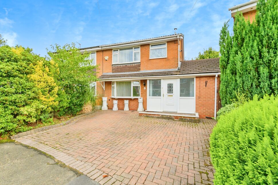 Main image of 4 bedroom Semi Detached House for sale, Calf Hey Close, Radcliffe, Manchester, M26