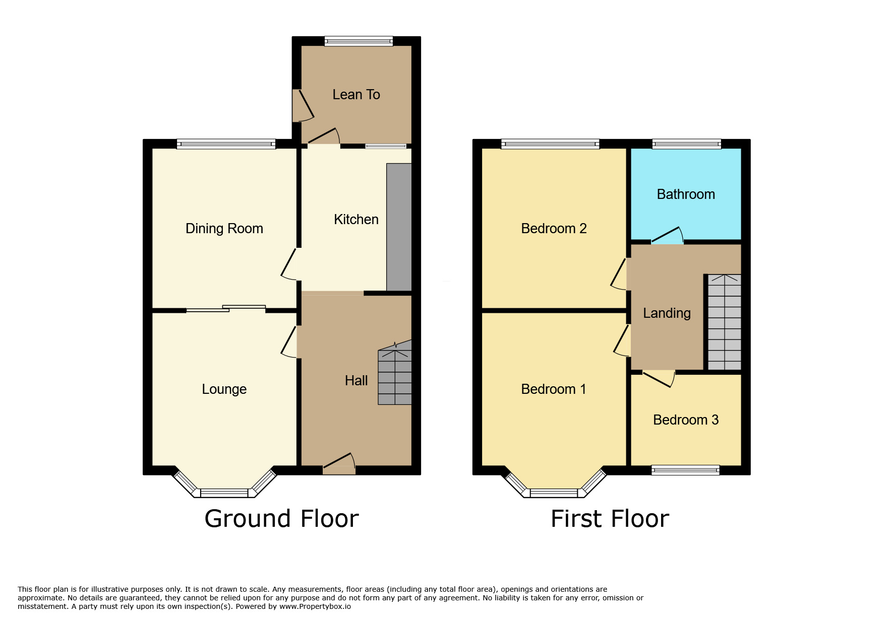 Floorplan of 3 bedroom Mid Terrace House for sale, Lewis Avenue, Gillingham, Kent, ME8