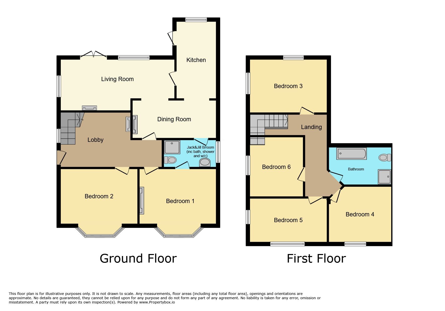 Floorplan of 6 bedroom Detached Bungalow for sale, Edwin Road, Gillingham, Kent, ME8