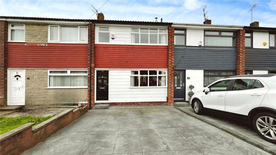 Main image of 3 bedroom Mid Terrace House for sale, Hawkshead Drive, Royton, Greater Manchester, OL2