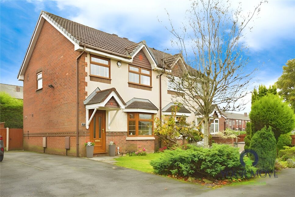 Main image of 3 bedroom Semi Detached House for sale, Crocus Drive, Royton, Greater Manchester, OL2