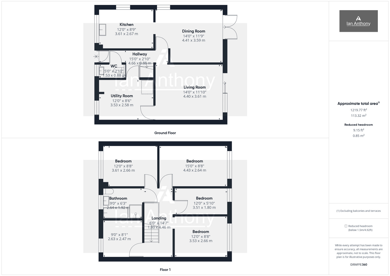 Floorplan of 5 bedroom End Terrace House for sale, Heversham, Skelmersdale, Lancashire, WN8