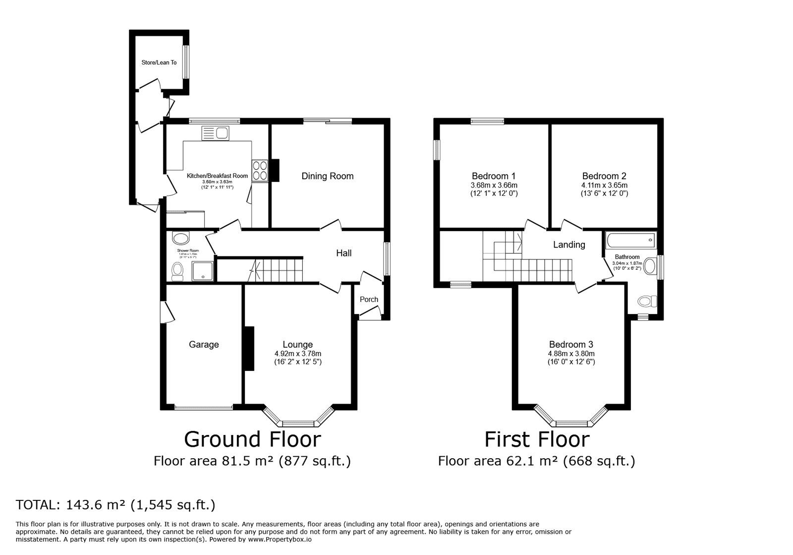 Floorplan of 3 bedroom Detached House for sale, Westridge Road, Southampton, Hampshire, SO17