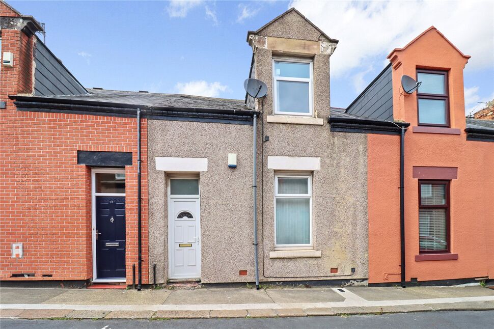 Main image of 2 bedroom Mid Terrace House for sale, Rose Street, Sunderland, Tyne and Wear, SR4