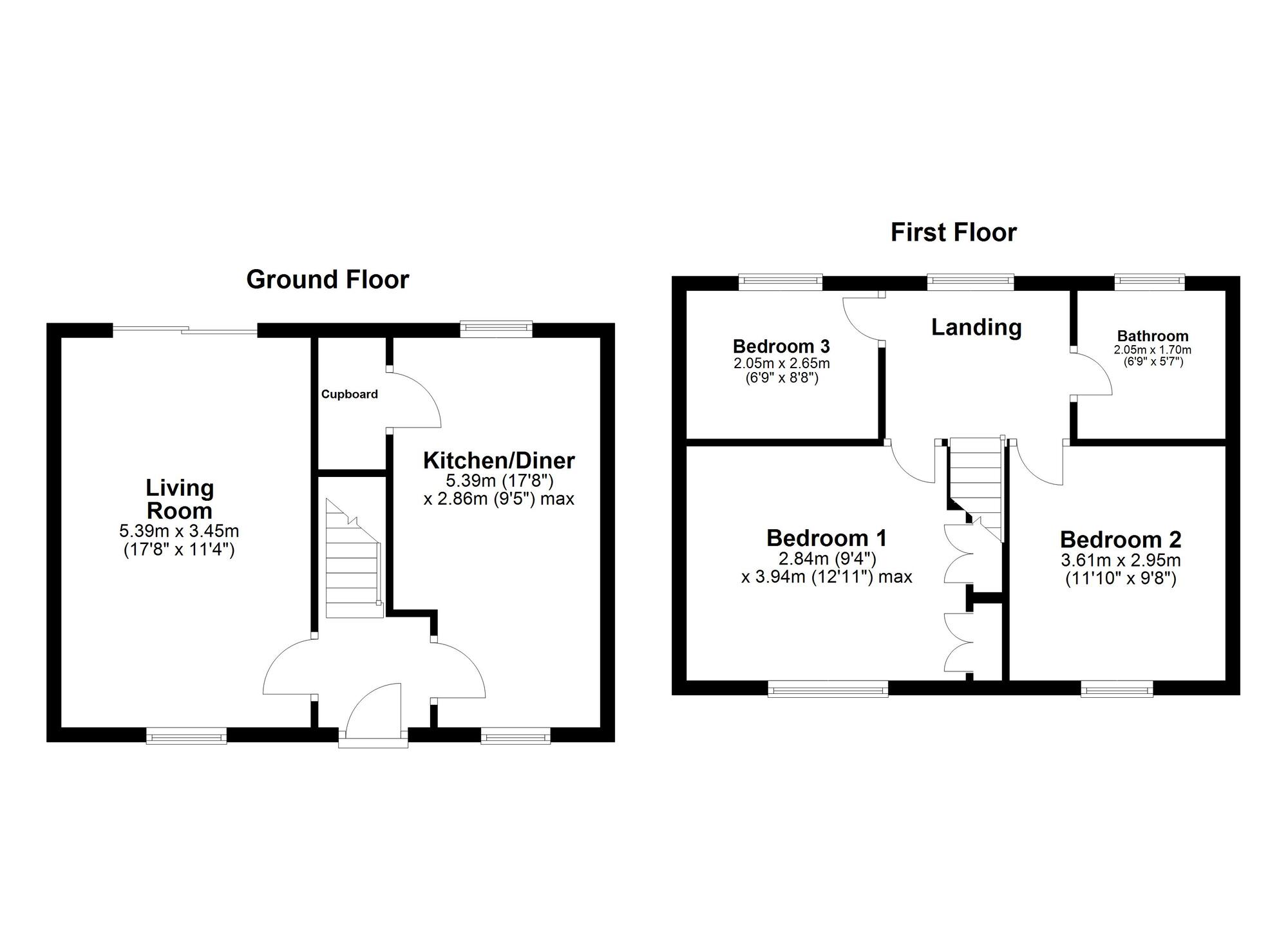 Floorplan of 3 bedroom Semi Detached House for sale, Antwerp Road, Sunderland, Tyne and Wear, SR3