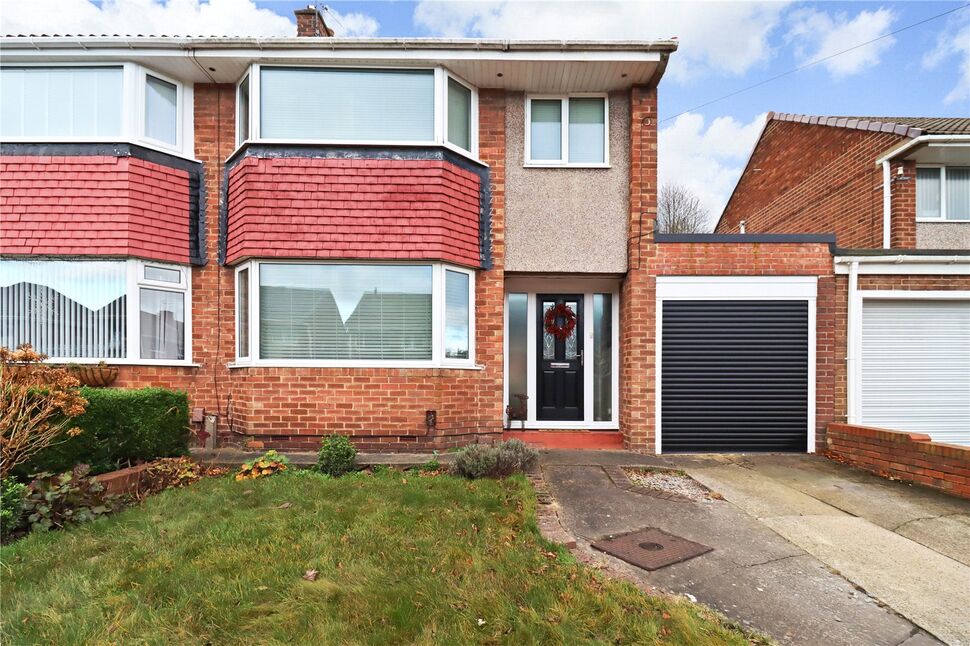 Main image of 3 bedroom Semi Detached House for sale, Nursery Road, Sunderland, Tyne and Wear, SR3