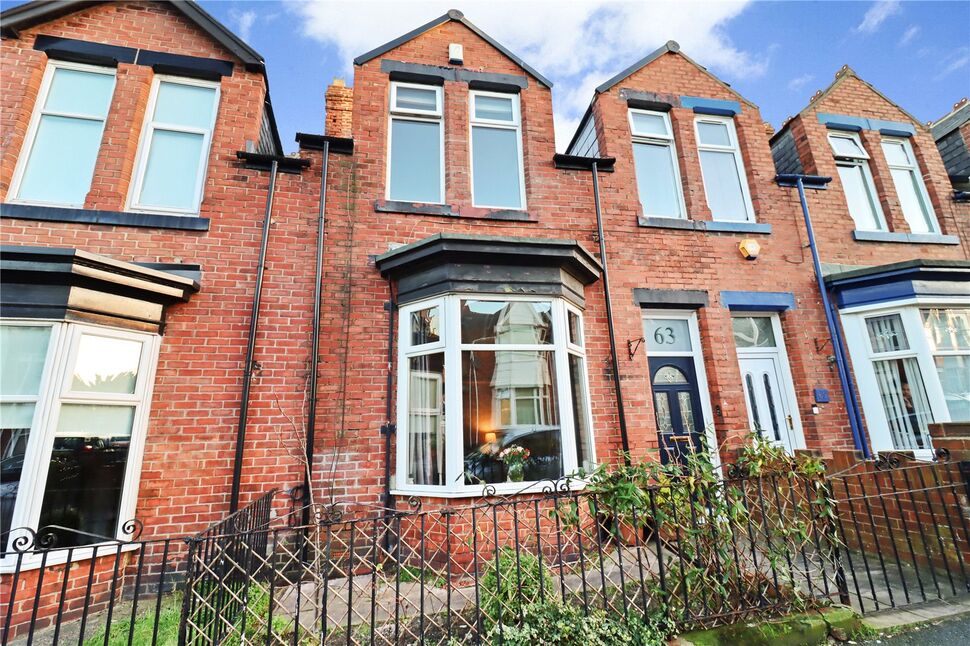 Main image of 3 bedroom Mid Terrace House for sale, Cleveland Road, Sunderland, Tyne and Wear, SR4