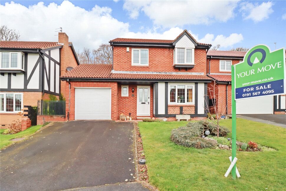 Main image of 3 bedroom Detached House for sale, Noirmont Way, Sunderland, Tyne and Wear, SR3