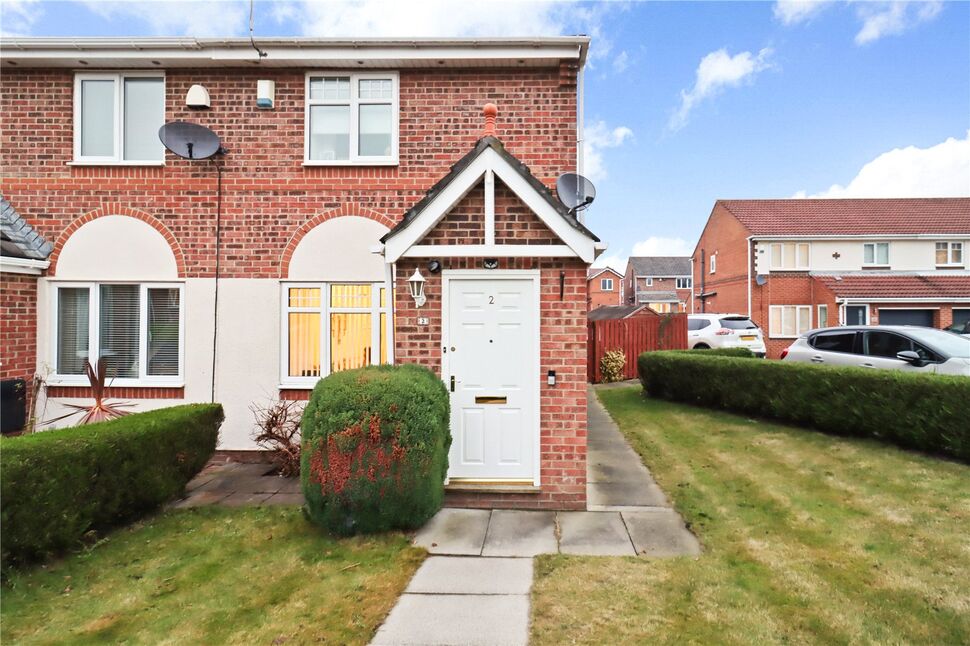 Main image of 2 bedroom Semi Detached House for sale, Yardley Close, Sunderland, Tyne and Wear, SR3