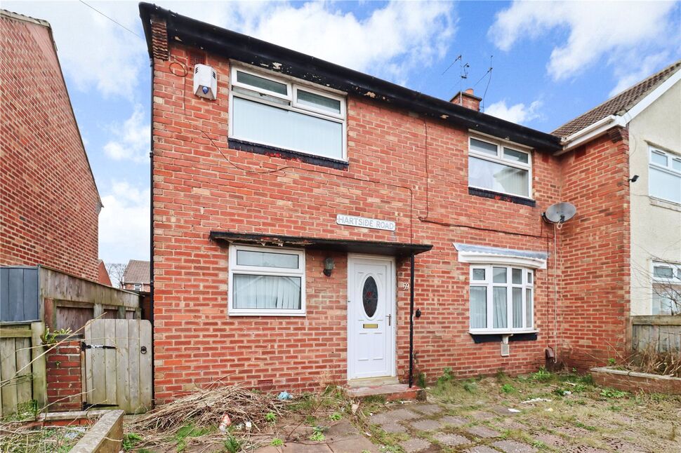 Main image of 3 bedroom Semi Detached House for sale, Hartside Road, Sunderland, Tyne and Wear, SR4