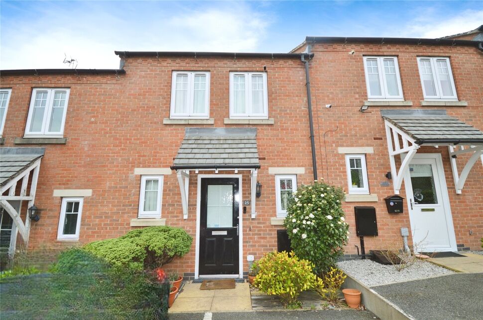 Main image of 3 bedroom Mid Terrace House for sale, Merton Close, Church Gresley, Derbyshire, DE11