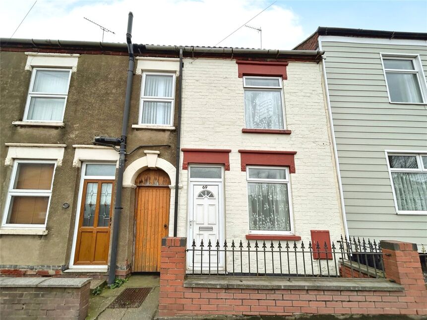 Main image of 2 bedroom Mid Terrace House for sale, Swadlincote Road, Woodville, Derbyshire, DE11