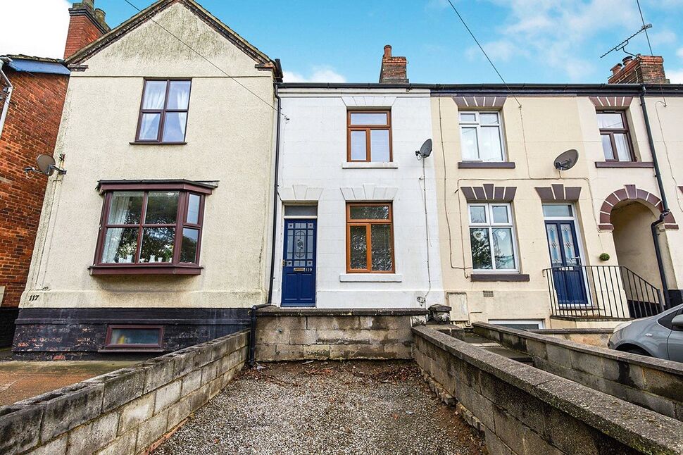 Main image of 2 bedroom Mid Terrace House for sale, Burton Road, Woodville, Derbyshire, DE11