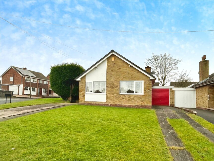 Main image of 2 bedroom Link Detached Bungalow for sale, Queens Drive, Swadlincote, Derbyshire, DE11