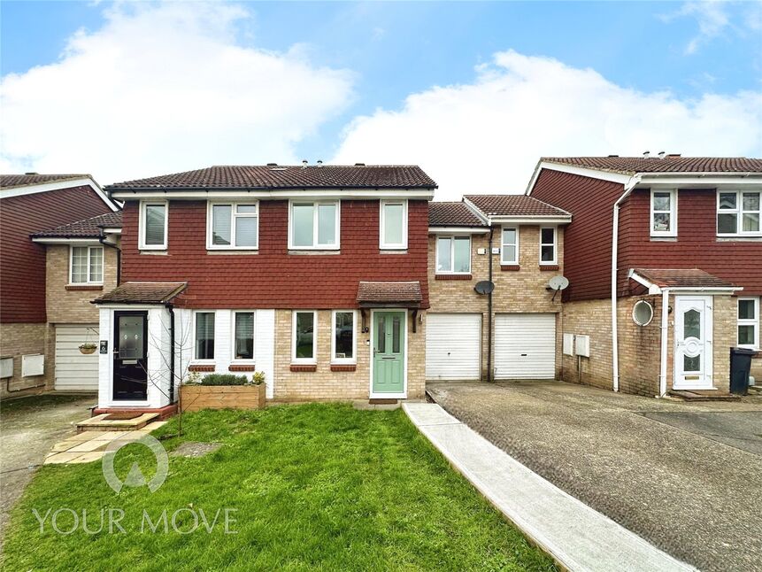 Main image of 3 bedroom Mid Terrace House for sale, Bremner Close, Swanley, Kent, BR8