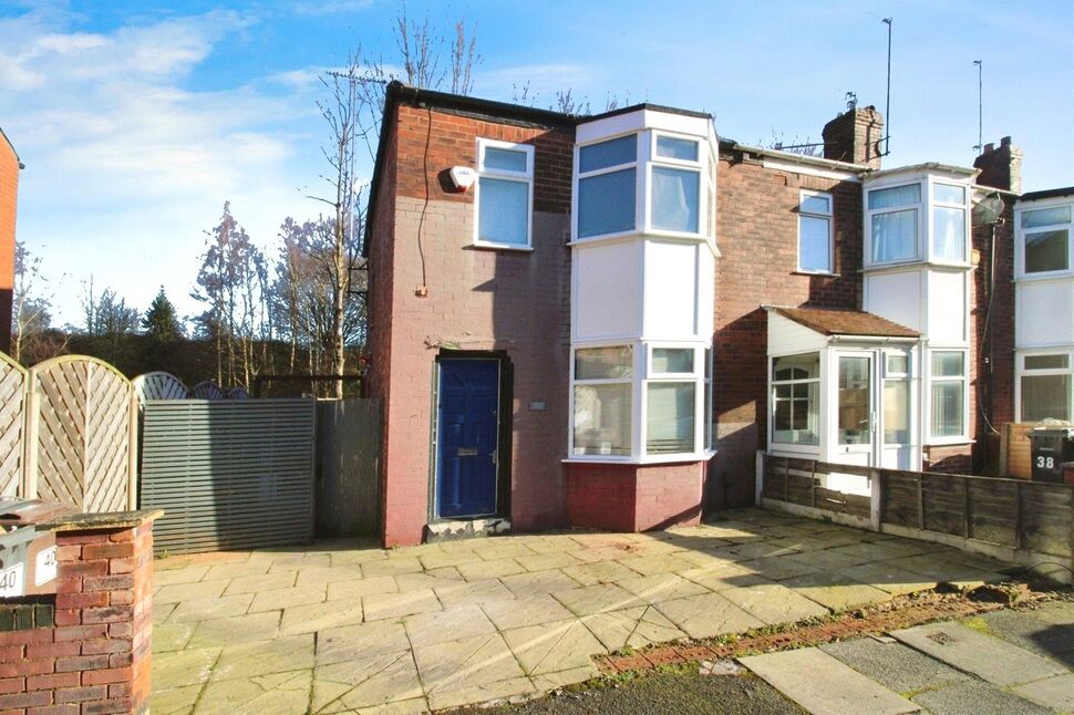 Main image of 3 bedroom End Terrace House for sale, Broomhall Road, Pendlebury, Manchester, M27