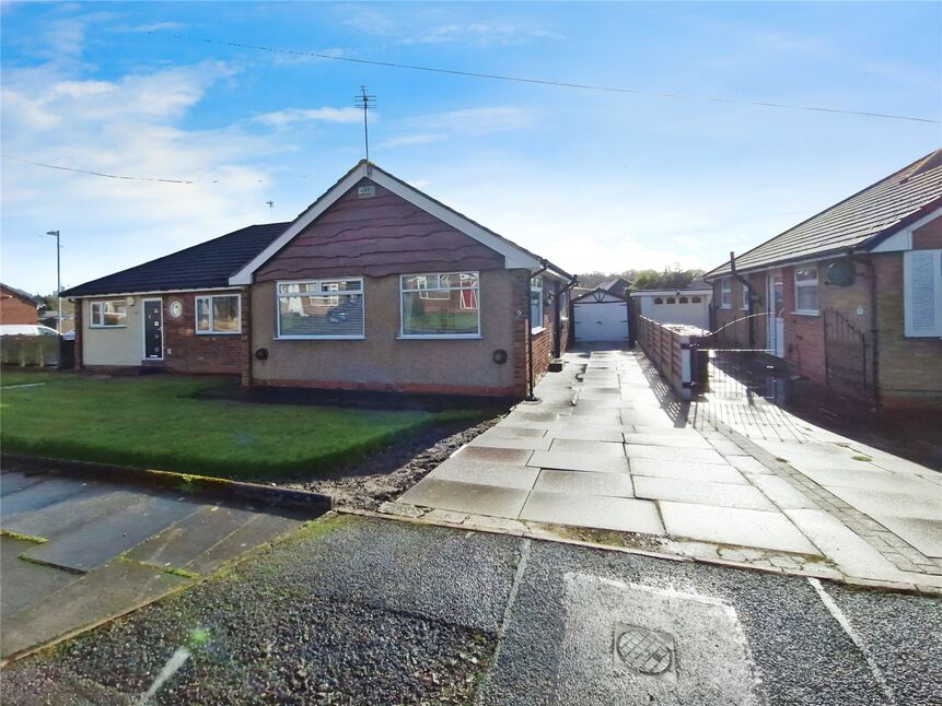 Main image of 2 bedroom Semi Detached Bungalow for sale, Chalfont Drive, Worsley, Greater Manchester, M28