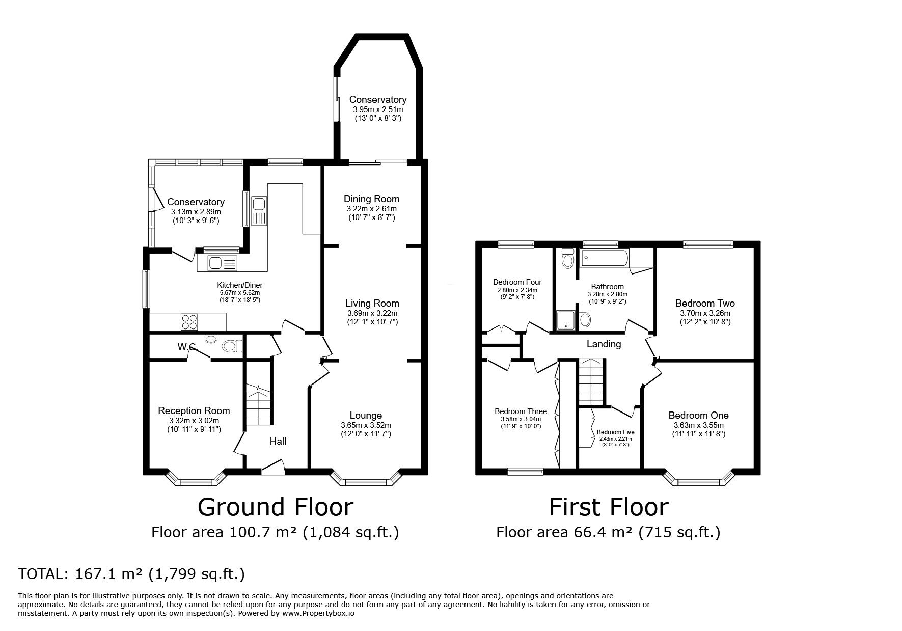 Floorplan of 5 bedroom Semi Detached House for sale, Hurstfield Road, Worsley, Greater Manchester, M28