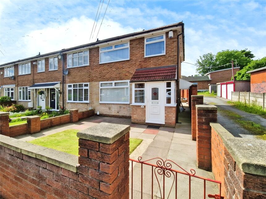 Main image of 3 bedroom End Terrace House for sale, Brackley Street, Worsley, Greater Manchester, M28