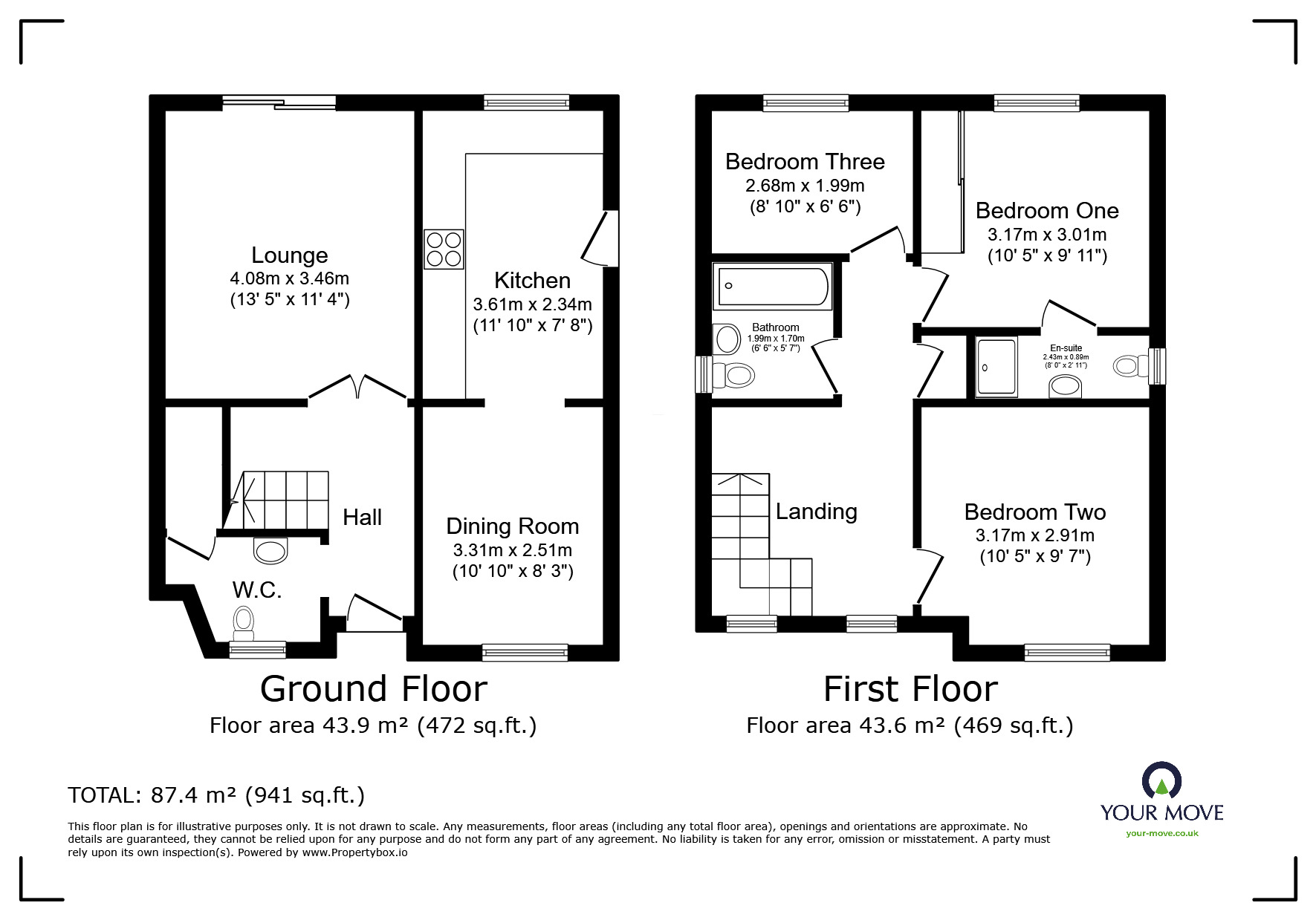 Floorplan of 3 bedroom Detached House for sale, Garner Drive, Astley, Manchester, M29