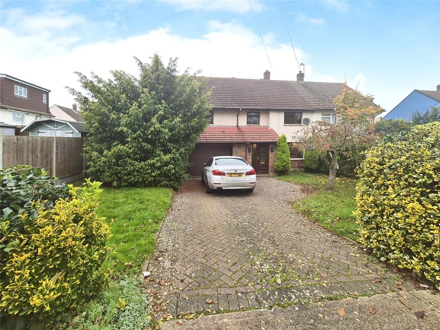 Main image of 4 bedroom Semi Detached House for sale, Spindlewood Close, Lords Wood, Kent, ME5