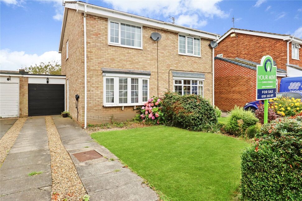 Main image of 2 bedroom Semi Detached House for sale, Chipchase Court, New Hartley, Northumberland, NE25