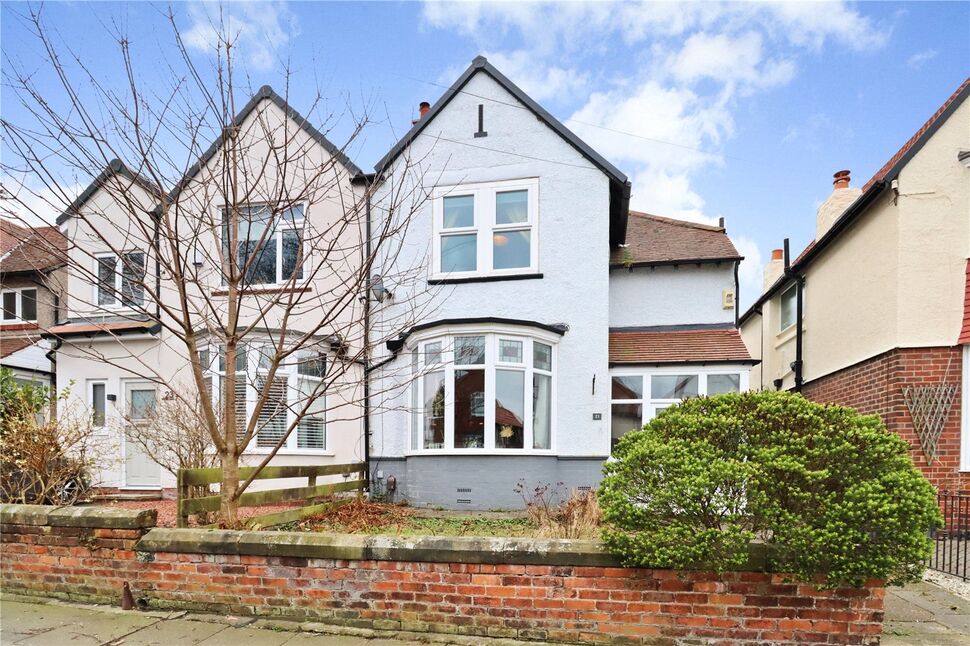 Main image of 3 bedroom Semi Detached House for sale, Highbury, Whitley Bay, Tyne and Wear, NE25