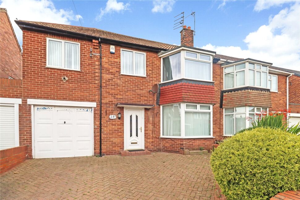 Main image of 4 bedroom Semi Detached House for sale, Beach Croft Avenue, North Shields, Tyne and Wear, NE30