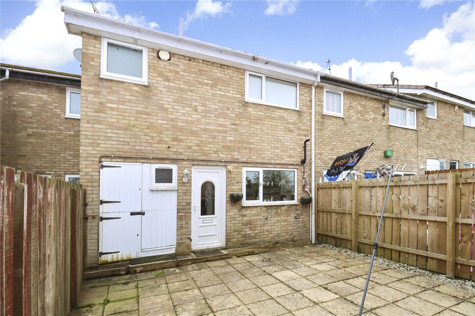 Main image of 3 bedroom Mid Terrace House for sale, Axminster Close, Cramlington, Northumberland, NE23