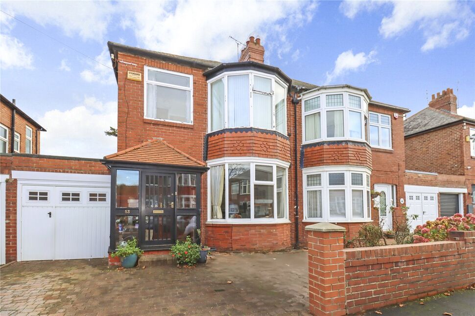 Main image of 3 bedroom Semi Detached House for sale, Links Avenue, Whitley Bay, Tyne and Wear, NE26