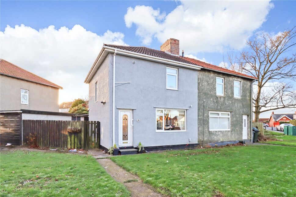 Main image of 2 bedroom Semi Detached House for sale, Park Crescent, Shiremoor, Tyne and Wear, NE27