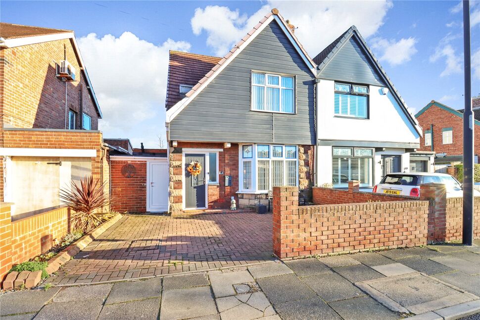 Main image of 3 bedroom Semi Detached House for sale, Sheringham Avenue, North Shields, Tyne and Wear, NE29